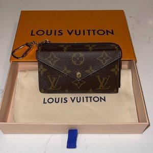Louis Vuitton recto versa card holder in brown monogram.
